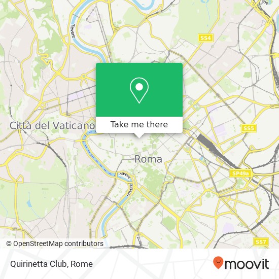 Quirinetta Club map