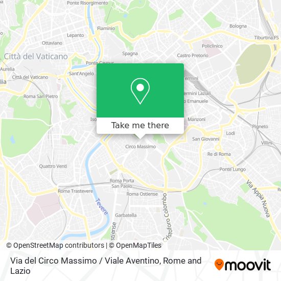 Via del Circo Massimo / Viale Aventino map