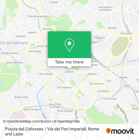 Piazza del Colosseo / Via dei Fori Imperiali map