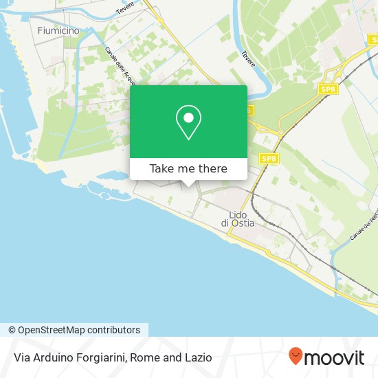 Via Arduino Forgiarini map