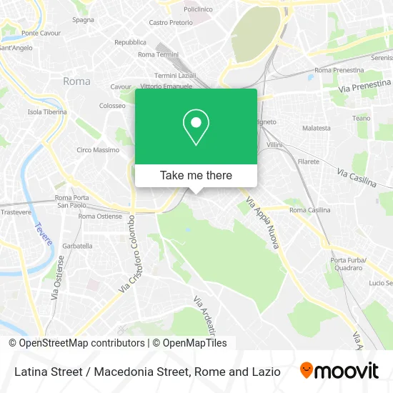 Latina Street / Macedonia Street map