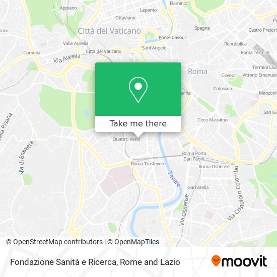 Fondazione Sanità e Ricerca map