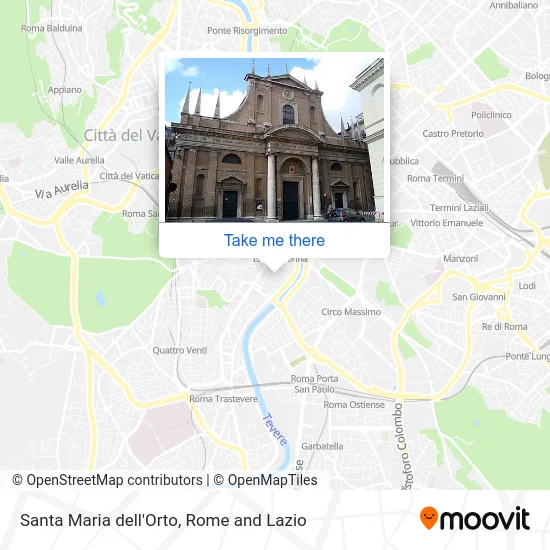 Santa Maria dell'Orto map