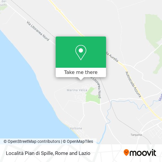 Località Pian di Spille map