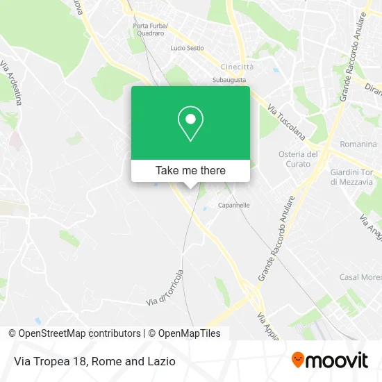 Tropea Street 18 map