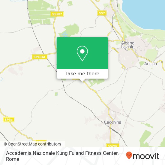 Accademia Nazionale Kung Fu and Fitness Center map