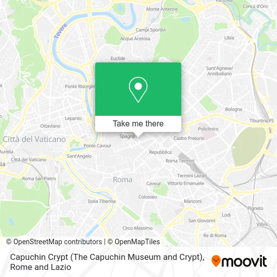 Capuchin Crypt (The Capuchin Museum and Crypt) map