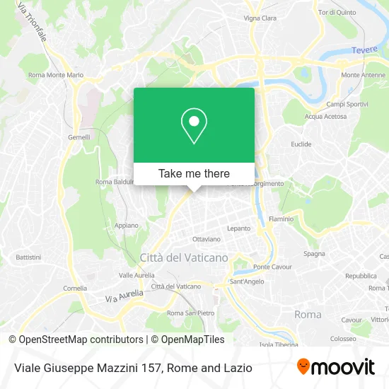 Giuseppe Mazzini Avenue 157 map