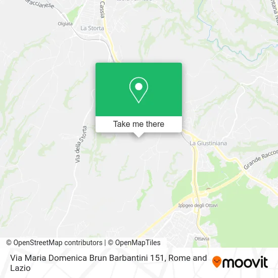 Maria Domenica Brun Barbantini Street 151 map