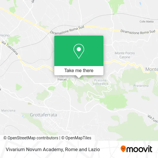 Vivarium Novum Academy map