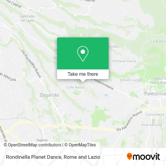 Rondinella Planet Dance map