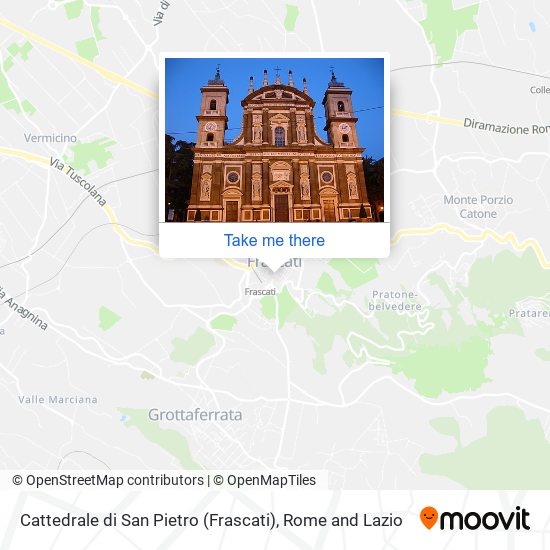 Cattedrale di San Pietro (Frascati) map