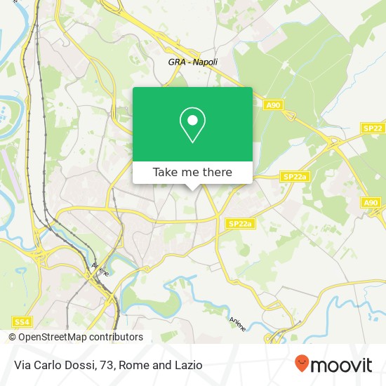 Via Carlo Dossi, 73 map