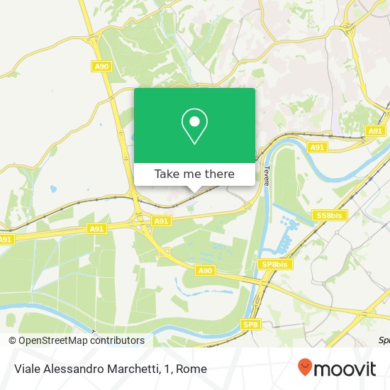 Viale Alessandro Marchetti, 1 map