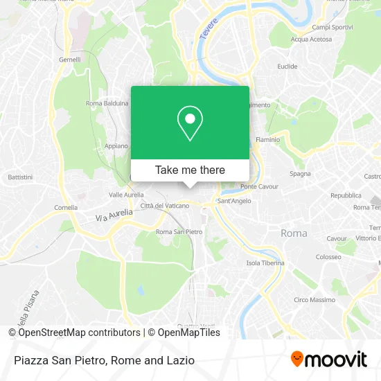 Piazza San Pietro map