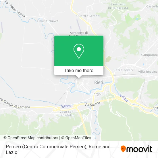 Perseo (Perseo Shopping Center) map