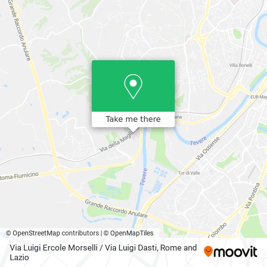 Via Luigi Ercole Morselli / Via Luigi Dasti map