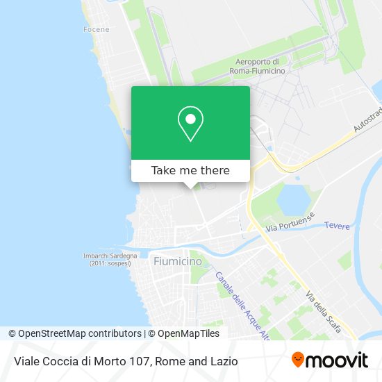 Viale Coccia di Morto 107 map