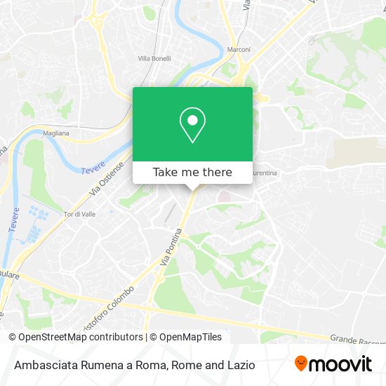 Ambasciata Rumena a Roma map