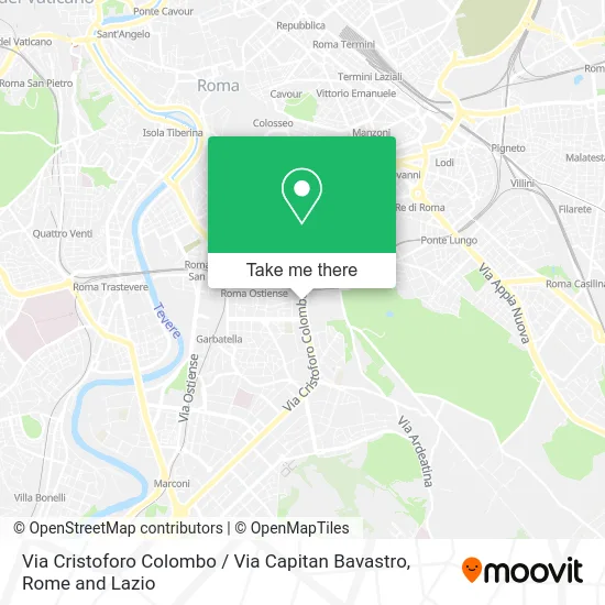 Cristoforo Colombo Street / Capitan Bavastro Street map