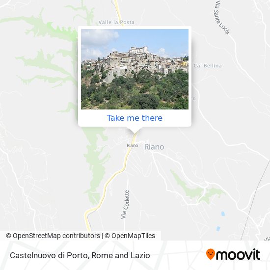 Castelnuovo di Porto map