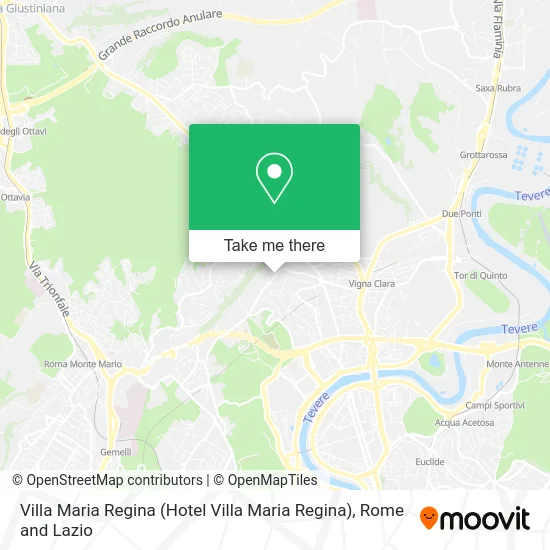 Villa Maria Regina Hotel map