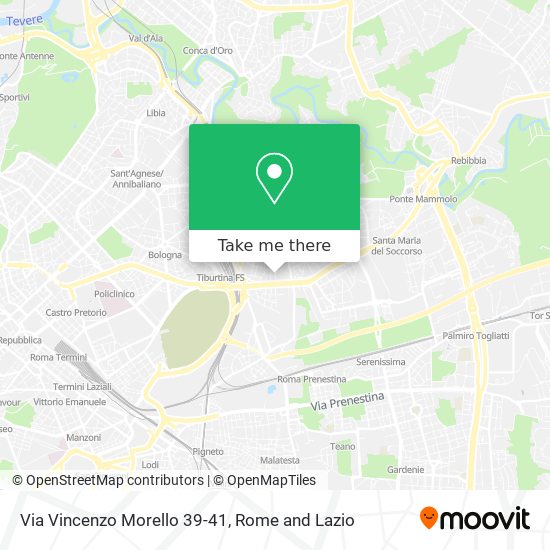 Via Vincenzo Morello 39-41 map