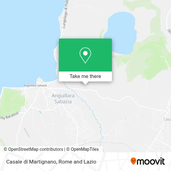 Casale di Martignano map