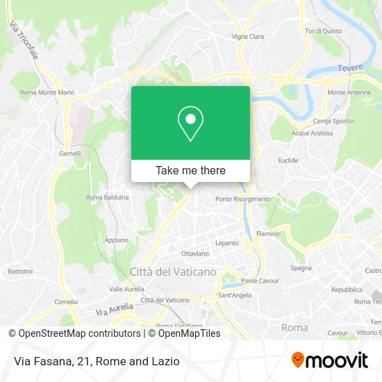 Fasana Street, 21 map