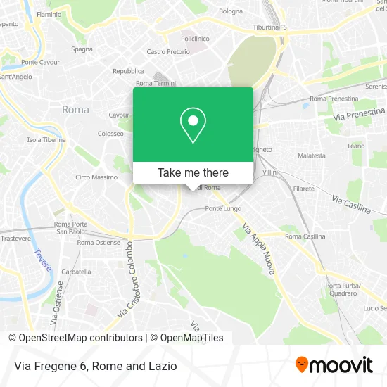 Via Fregene 6 map