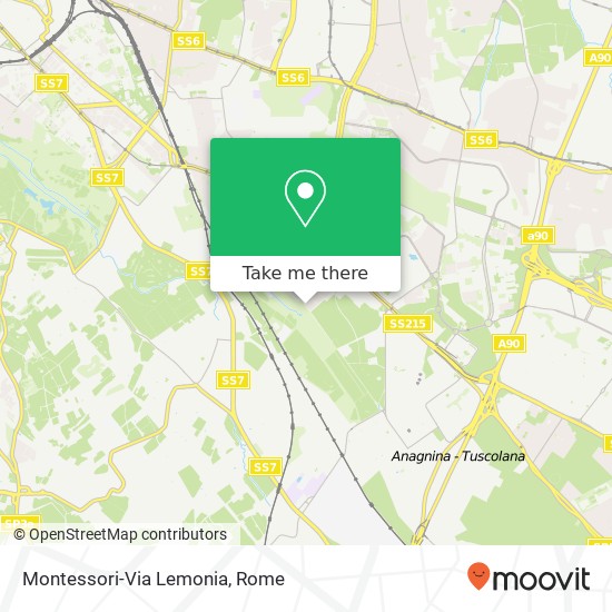 Montessori-Via Lemonia map