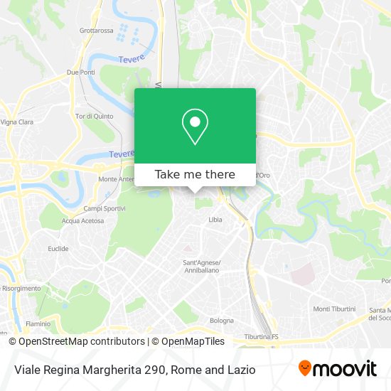 Viale Regina Margherita 290 map