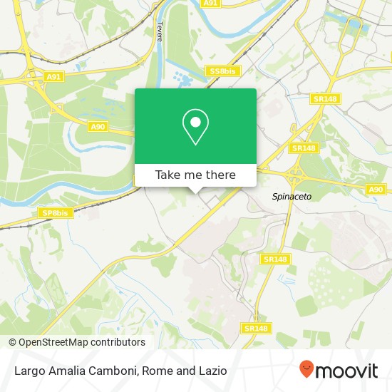 Largo Amalia Camboni map