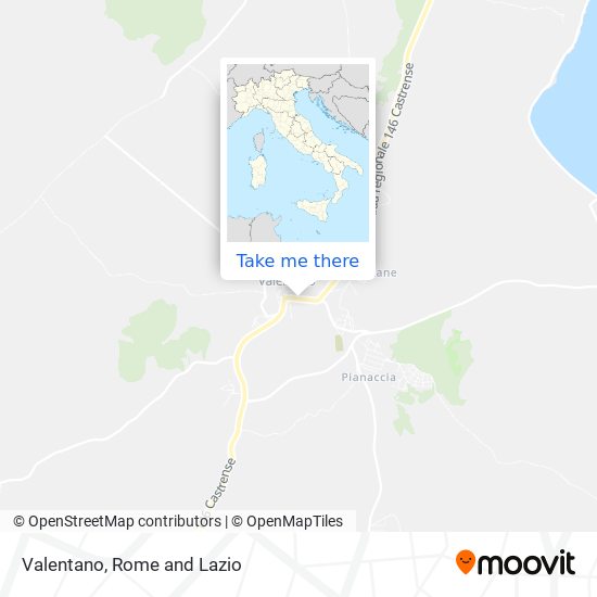 Valentano map