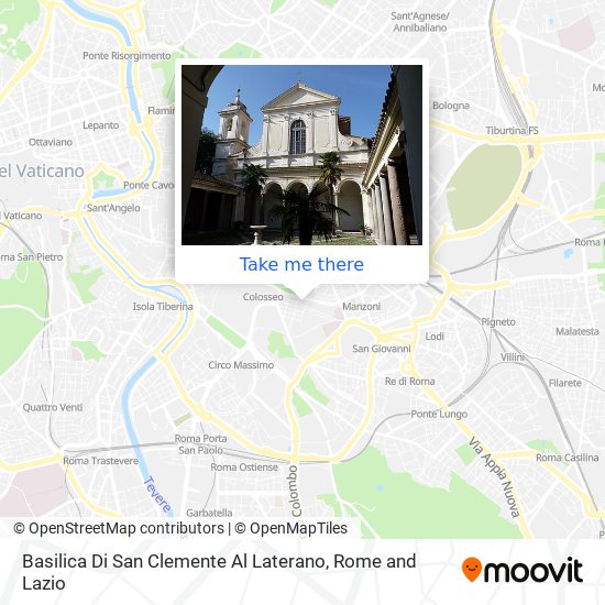 Basilica Di San Clemente Al Laterano map
