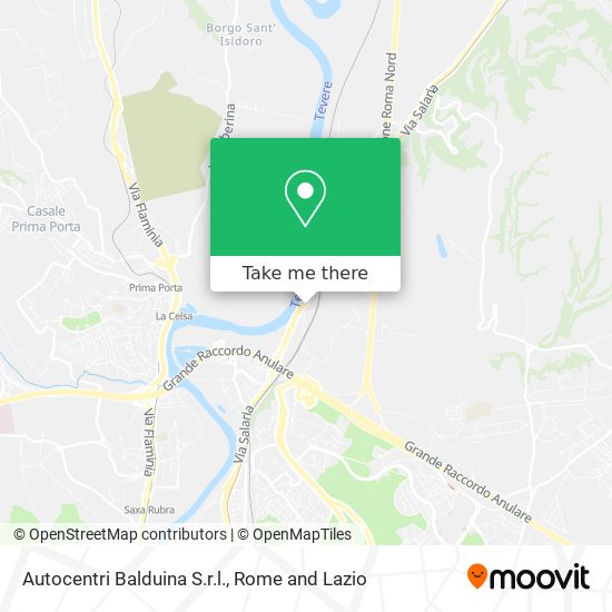 Autocentri Balduina S.r.l. map