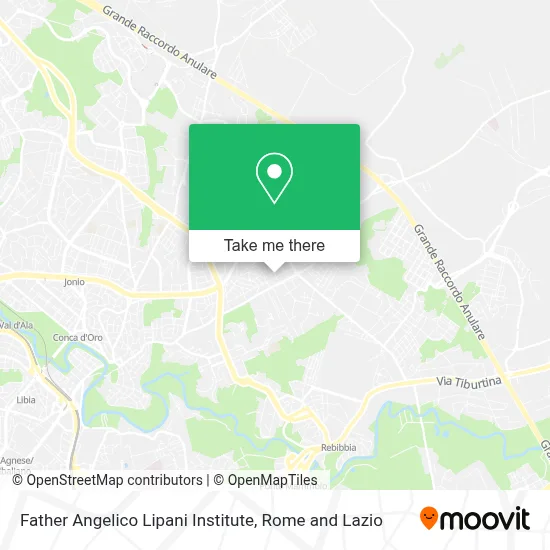 Father Angelico Lipani Institute map