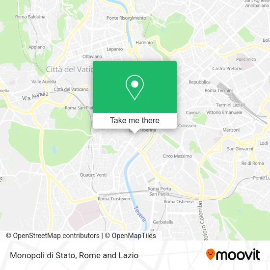 Monopoli di Stato map