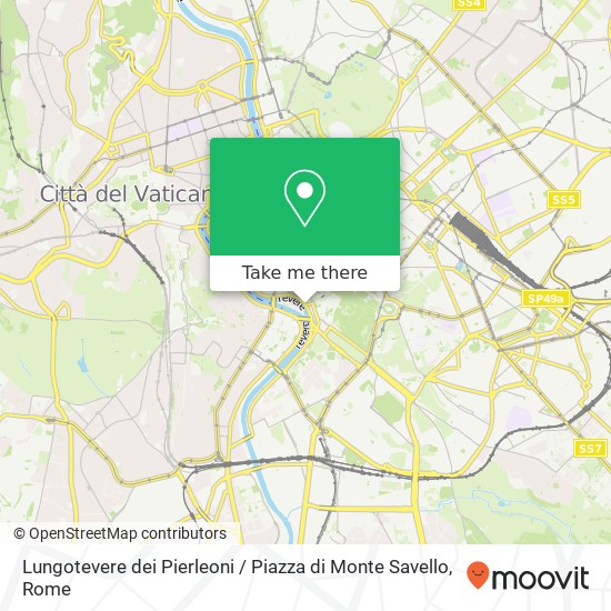 Lungotevere dei Pierleoni / Piazza di Monte Savello map