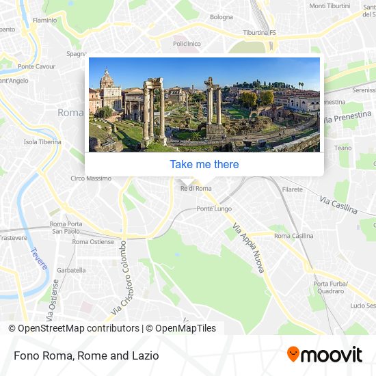 Fono Roma map