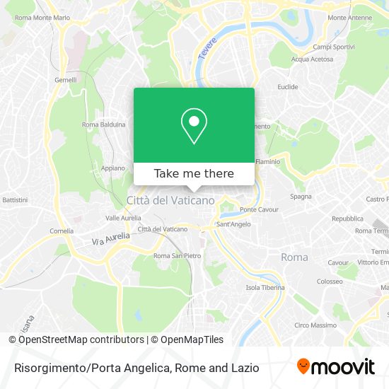 Risorgimento/Porta Angelica map