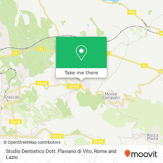 Studio Dentistico Dott. Flaviano di Vito map