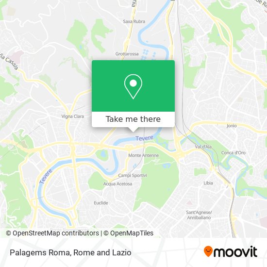 Palagems Roma map