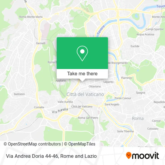 Andrea Doria Street 44-46 map