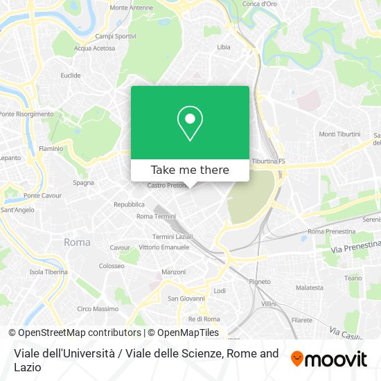Viale dell'Università / Viale delle Scienze map