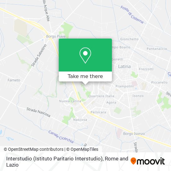 Interstudio (Istituto Paritario Interstudio) map