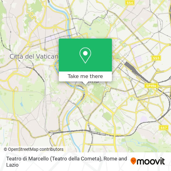 Teatro di Marcello (Teatro della Cometa) map