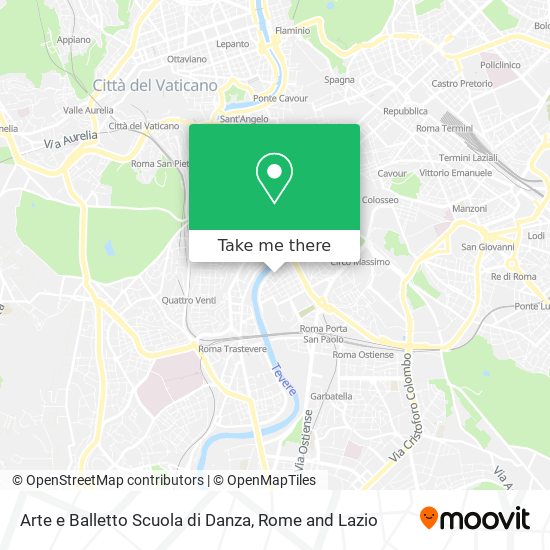 Arte e Balletto Scuola di Danza map