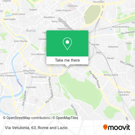 Vetulonia Street, 63 map