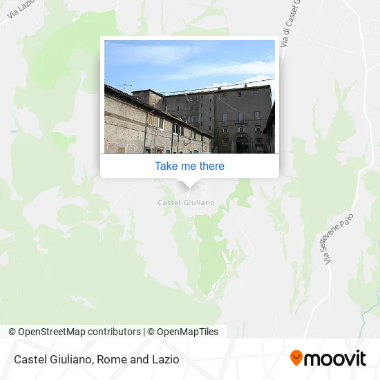 Castel Giuliano map
